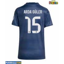 Real Madrid Arda Guler #15 Auswärtstrikot Frauen 2025-26 Kurzarm